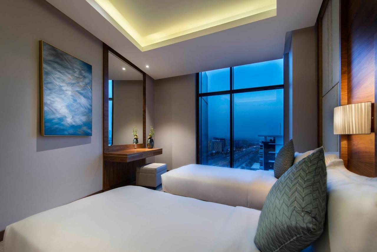 Waw Hotel Suites King Abdullah District Riyadh Bagian luar foto